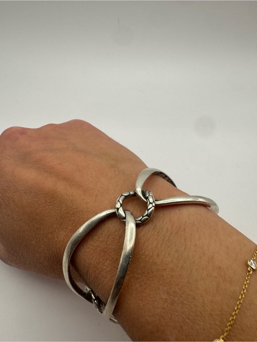 John Hardy Wide Kali Open Loop Bracelet
